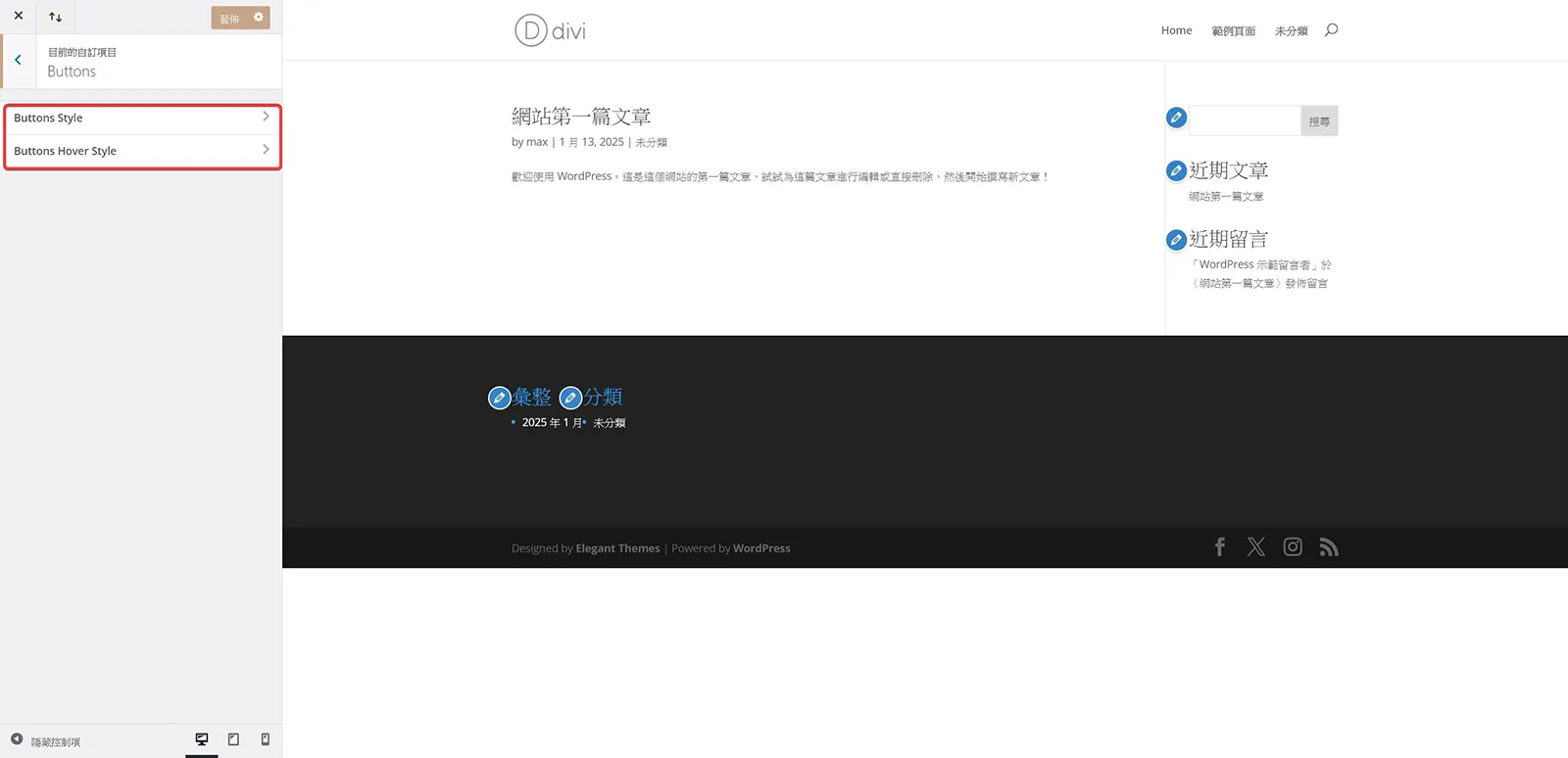 Button Style 按鈕樣式